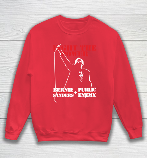 Fight The Power Bernie Sanders Public Enemy Sweatshirt 7