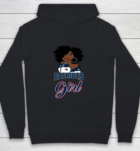 New England Patriots Girl NFL Youth Hoodie