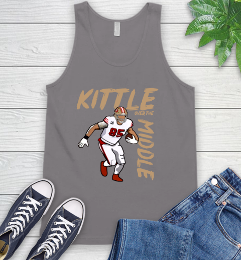 George Kittle Kittle Over the Middle San Francisco Shirt 76
