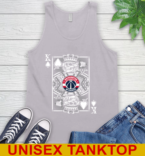 Washington Wizards NBA Basketball The King Of Spades Death Cards Shirt Tank Top 3