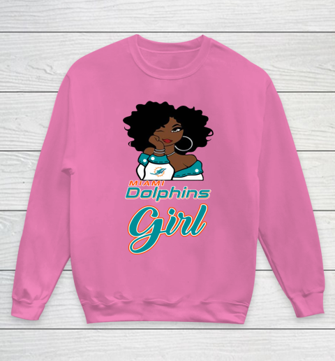 Miami Dolphins Girl NFL Youth Sweatshirt 7