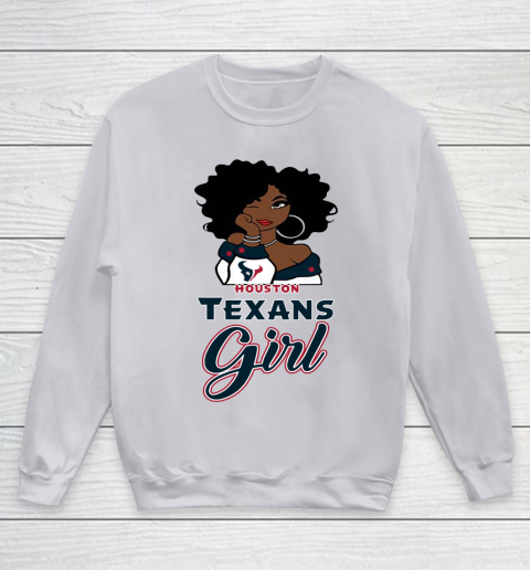 Houston Texans Girl NFL Youth Sweatshirt 4
