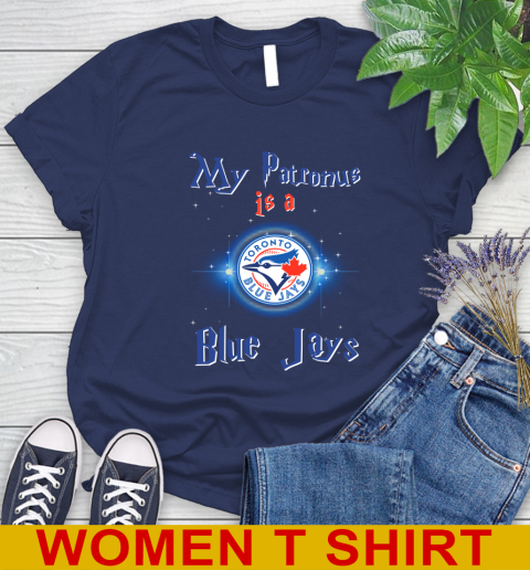 MLB Baseball Harry Potter My Patronus Is A Toronto Blue Jays Women's T-Shirt 13 MLB Baseball Harry Potter My Patronus Is A Toronto Blue Jays Women's T-Shirt - Image 13