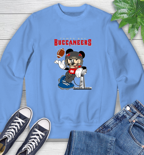 NFL Tampa Bay Buccaneers Mickey Mouse Disney Super Bowl Football T Shirt Sweatshirt 11
