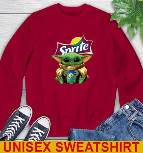 Star Wars Baby Yoda Hugs Sprite Soft Drink Shirt 31