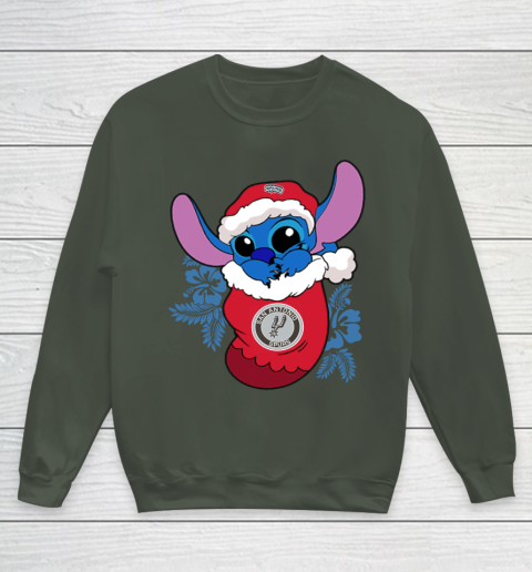 San Antonio Spurs Christmas Stitch In The Sock Funny Disney NBA Youth Sweatshirt 10