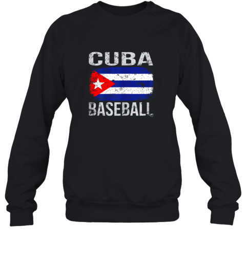 Cuba Baseball, Cuban Flag Sweatshirt