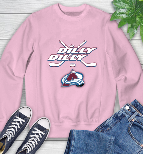 NHL Colorado Avalanche Dilly Dilly Hockey Sports Sweatshirt 9