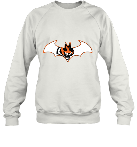 We Are The Cincinnati Bengals Batman NFL Mashup Sweatshirt