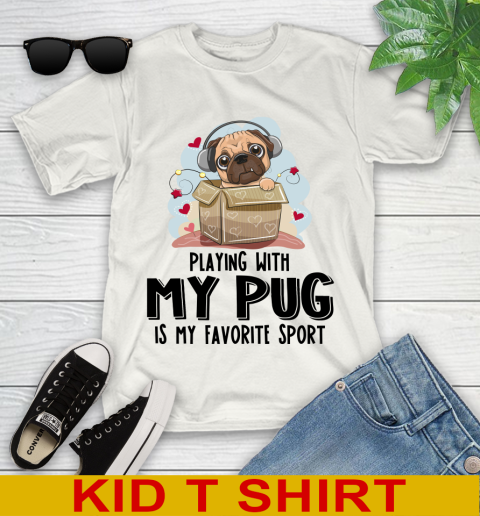 Playing with my pug is my favorite sport 85