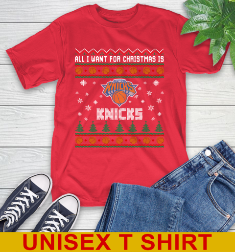 NBA Basketball All I Want For Christmas Is New York Knicks 12