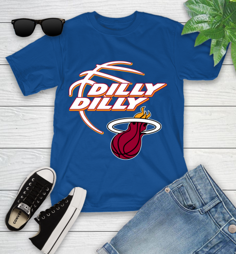 NBA Miami Heat Dilly Dilly Basketball Sports Youth T-Shirt 9