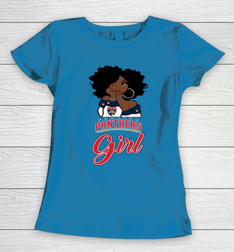 Florida Panthers Girl NHL Women's T-Shirt 8