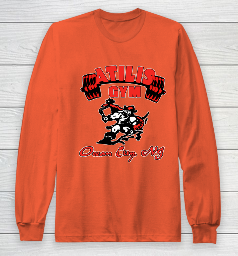 Atilis Gym Ocean City NJ Long Sleeve T-Shirt 3
