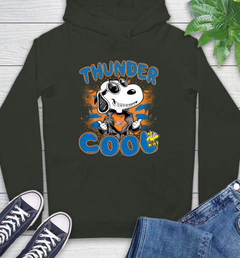 NBA Basketball Oklahoma City Thunder Cool Snoopy Shirt Hoodie 12