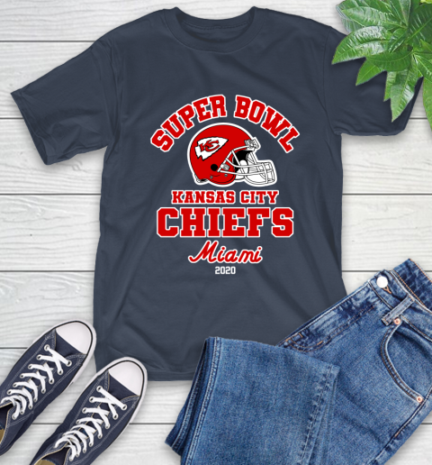 Kansas City Chiefs Super Bowl Champion Miami Logo 2020 NFL Shirts 3