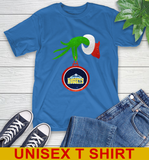 Denver Nuggets Grinch Merry Christmas NBA Basketball T-Shirt 9