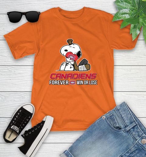 NHL The Peanuts Movie Snoopy Forever Win Or Lose Hockey Montreal Canadiens 109