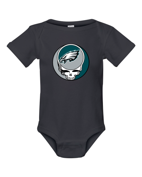 Philadelphia Eagles x Grateful Dead Infant Baby Rib Bodysuit