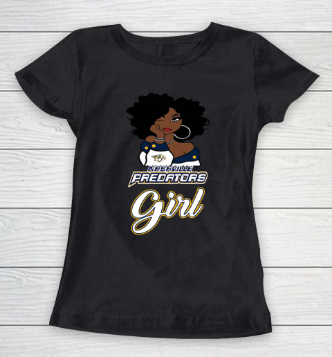Nashville Predators Girl NHL Women's T-Shirt 2