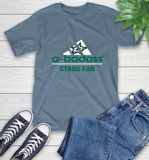 NHL A Badass Dallas Stars Jackets Fan Adidas Hockey Sports T-Shirt 8
