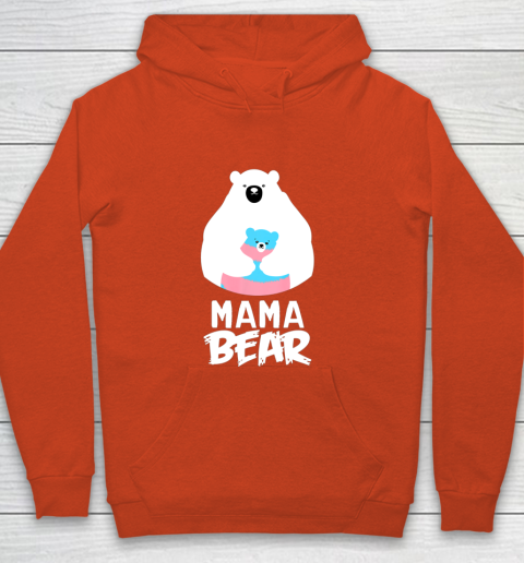 Mama Bear Transgender Shirt LGBT Pride Youth Hoodie 3