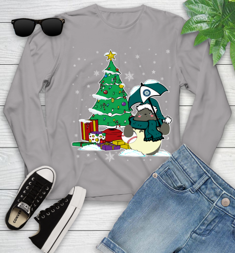 St.Louis Cardinals MLB Baseball Cute Tonari No Totoro Christmas Sports (2) Youth Long Sleeve 5