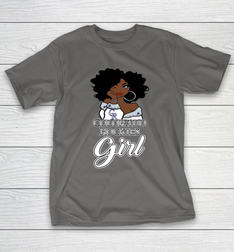 Colorado Rockiess Girl MLB T-Shirt 9