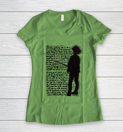 The Cure Tshirt Llullaby Women's V-Neck T-Shirt 5