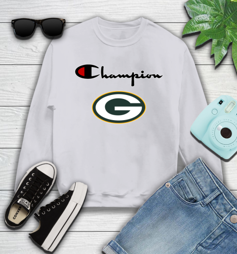Green bay packers champion sweatshirts clearance
