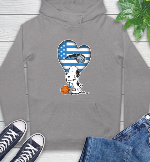 Orlando Magic NBA Basketball The Peanuts Movie Adorable Snoopy Hoodie 6