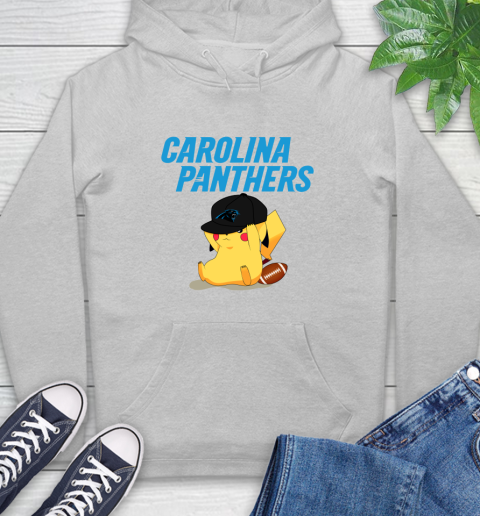 NFL Pikachu Football Sports Carolina Panthers Hoodie 6