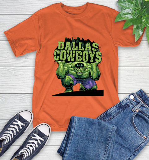 Dallas Cowboys NFL Football Incredible Hulk Marvel Avengers Sports T-Shirt 5