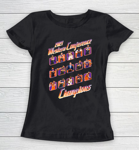 Phoenix Suns 2021 Western Conference Champions Women's T-Shirt
