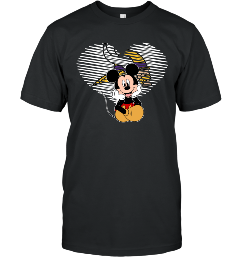 I Love The Vikings Mickey Mouse Minnesota Vikings T-Shirt - T-shirts Low  Price