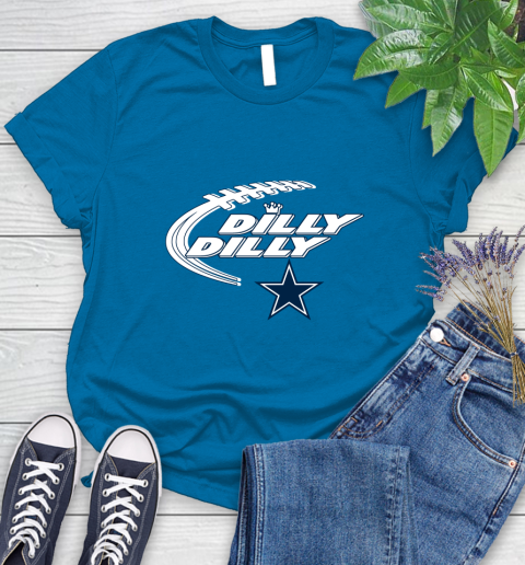 NFL Dallas Cowboys Dilly Dilly Football Sports Women's T-Shirt 7