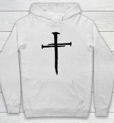 Christian Jesus Nail Cross Hoodie