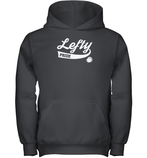 Baseball Lefty Southpaw Left Handed Youth Hoodie