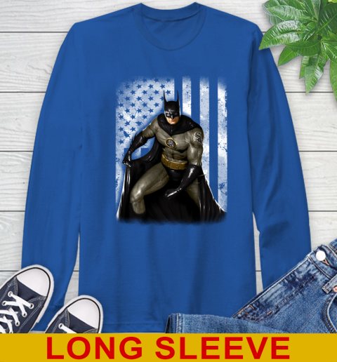 Chicago White Sox MLB Baseball Batman DC American Flag Shirt Long Sleeve T-Shirt 11