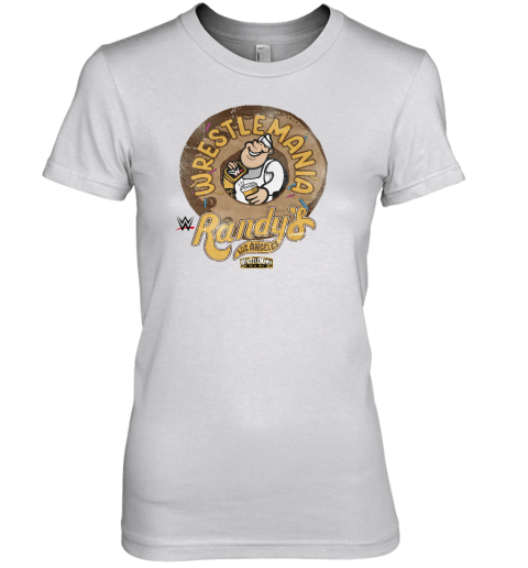 Wrestlemania Randy's Donuts Los Angeles Premium Women's T