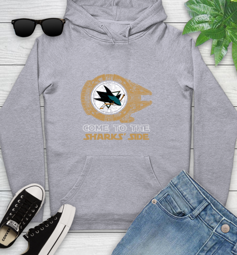 NHL Come To The San Jose Sharks Wars Hockey Sports Youth Hoodie 6
