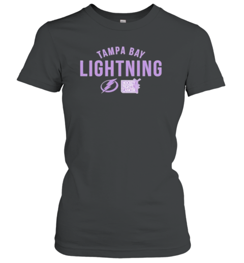 Tampa Bay Lightning Richmond Resilient Hockey Fights Cancer Women's T-Shirt