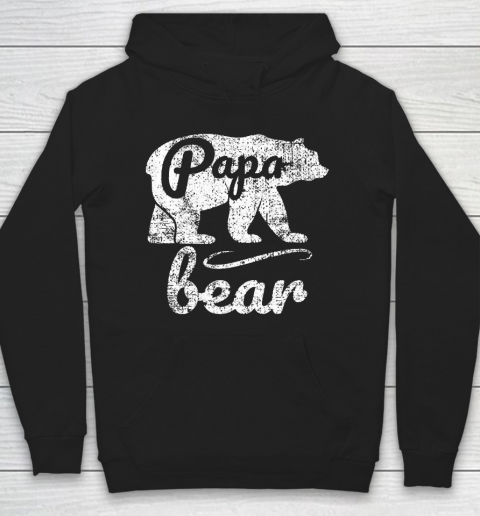 Father's Day Funny Gift Ideas Apparel  Papa Bear Dad Father T Shirt Hoodie