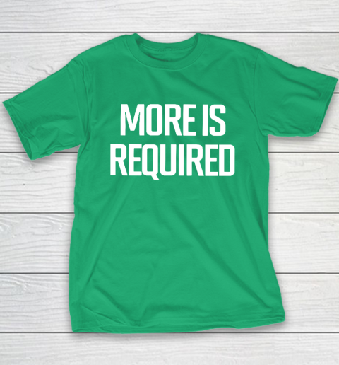 Minnesota Vikings More Is Required Youth T-Shirt 4