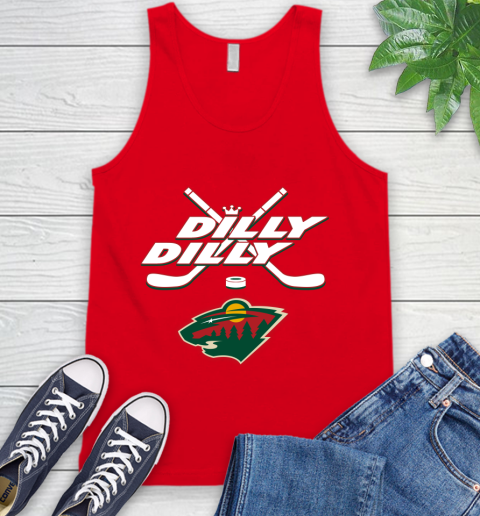NHL Minnesota Wild Dilly Dilly Hockey Sports Tank Top 6