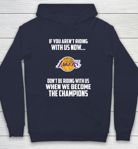 NBA Los Angeles Lakers Basketball We Become The Champions Hoodie 2