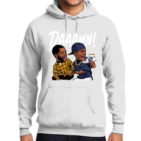 Air Jordan 1 High – Royal Yellow Matching Sneaker Tshirt Daaamn meme Blue and Yellow Jordan Shirt