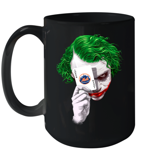 New York Mets MLB Baseball Joker Card Shirt Ceramic Mug 15oz