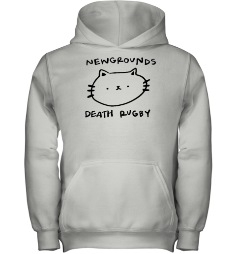 Marble Cat Newgrounds Death Rugby Youth Hoodie