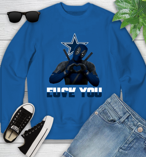 Dallas cowboys youth sweatshirt sales